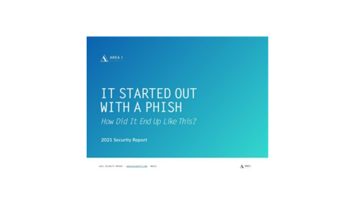 2021 Email Threat Report: It Started Out With a Phish