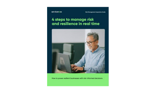 4 steps to manage risk and resilience in real time