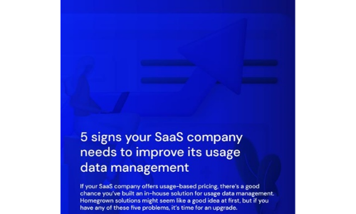 5 signs your SaaS company needs to improve its usage data management