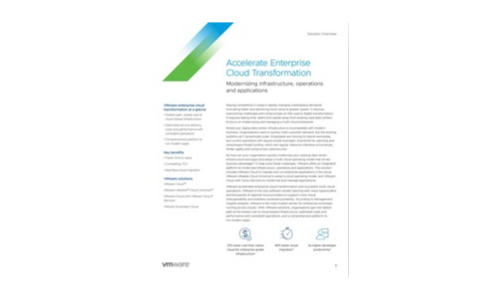 Accelerate Enterprise Cloud Transformation