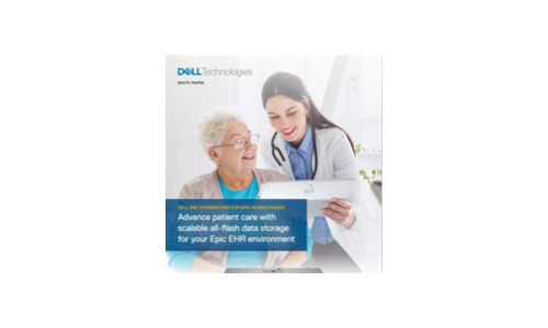 Advance patient care with scalable all-flash data storage for your Epic EHR environment