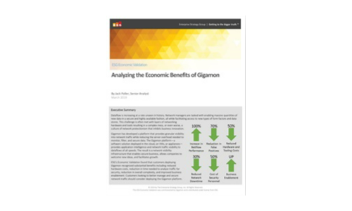 Analyzing the Economic Benefits of Gigamon