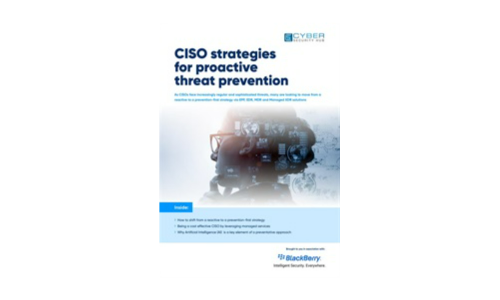 CISO strategies for proactive threat prevention