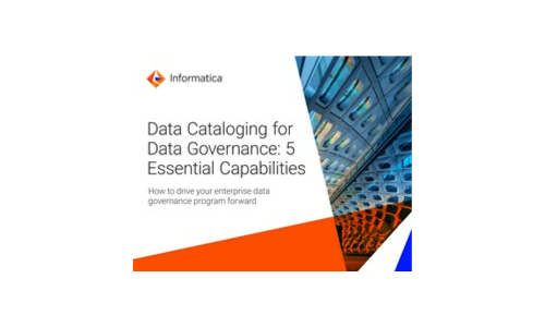 Data Cataloging for Data Governance: 5 Essential Capabilities