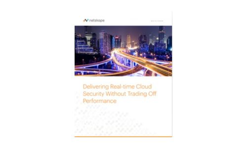 Delivering Real-time Cloud Security Without Trading Off Performance