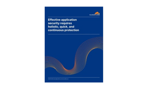 Effective application security requires holistic, quick, and continuous protection