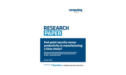 End-point security versus productivity in manufacturing: a false choice?