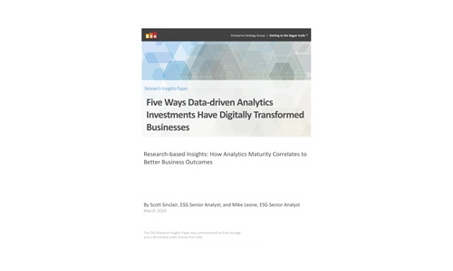 Five Ways Data-driven Analytics Investments Have Digitally Transformed Businesses