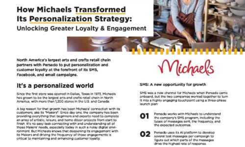 How Michaels Transformed Its Personalization Strategy: Unlocking Greater Loyalty & Engagement