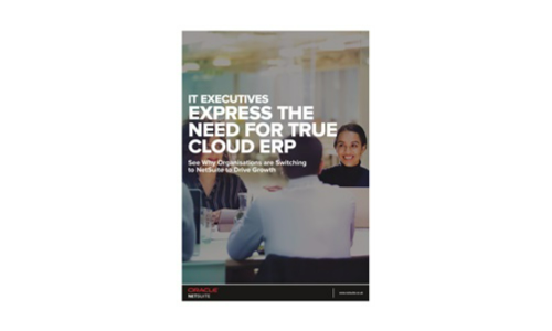 IT Executives Express the Need for True Cloud ERP