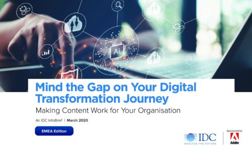 Mind the Gap on Your Digital Transformation Journey: Making Content Work for Your Organisation