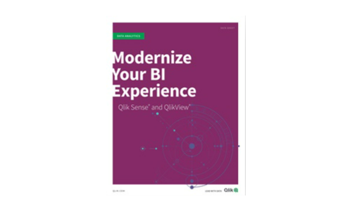 Modernize your BI Experience - Qlik Sense® and QlikView®