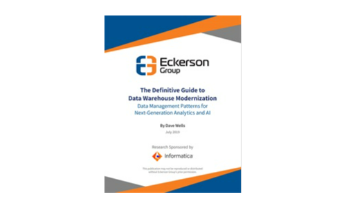 The Definitive Guide to Data Warehouse Modernisation