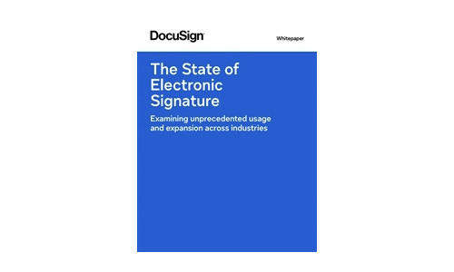 The State of Electronic Signature