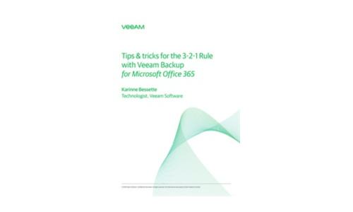 Tips and Tricks for the 3-2-1 Rule With Veeam Backup for Microsoft Office 365